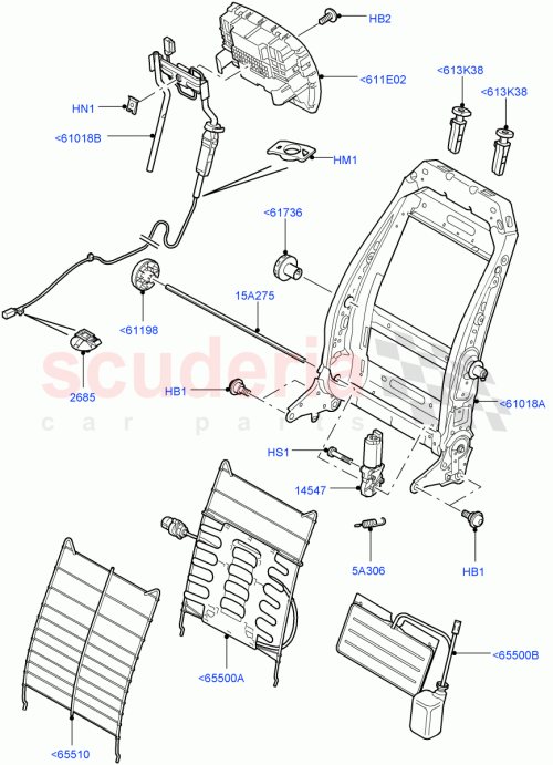 Part Diagram for Land Rover LR013358