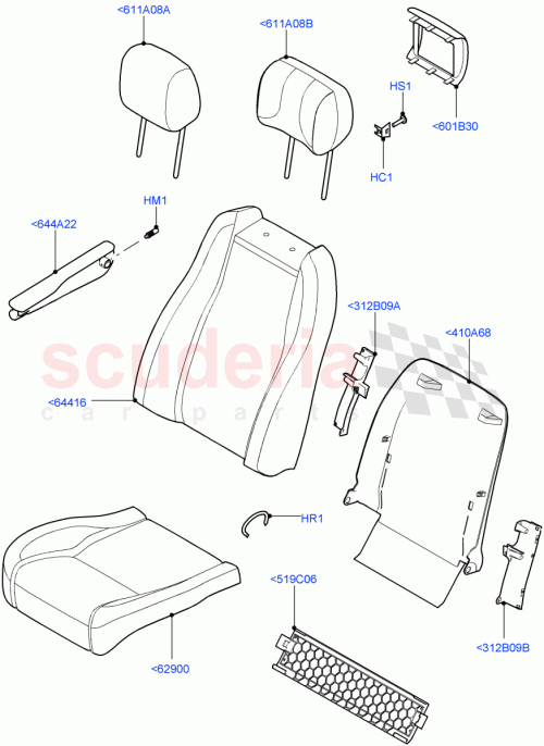 Part Diagram for Land Rover LR034367