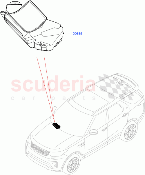 Part Diagram for Land Rover LR117352