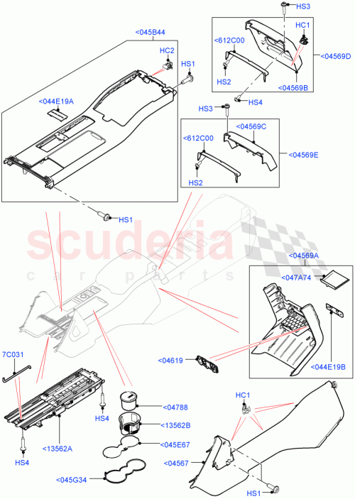 Part Diagram for Land Rover LR138001