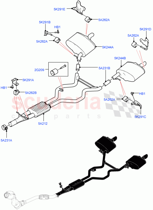 Part Diagram for Land Rover LR101088
