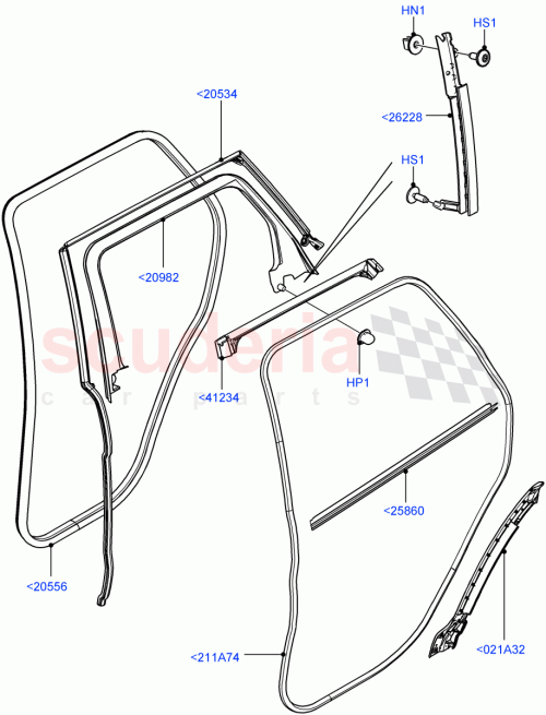 Part Diagram for Land Rover LR026460