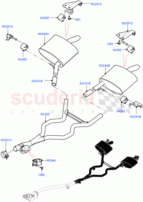 Part Diagram for Land Rover LR125204