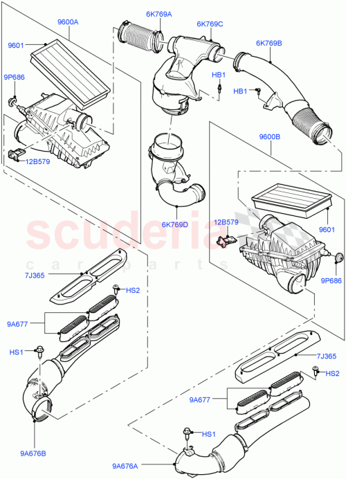 Part Diagram for Land Rover LR127895