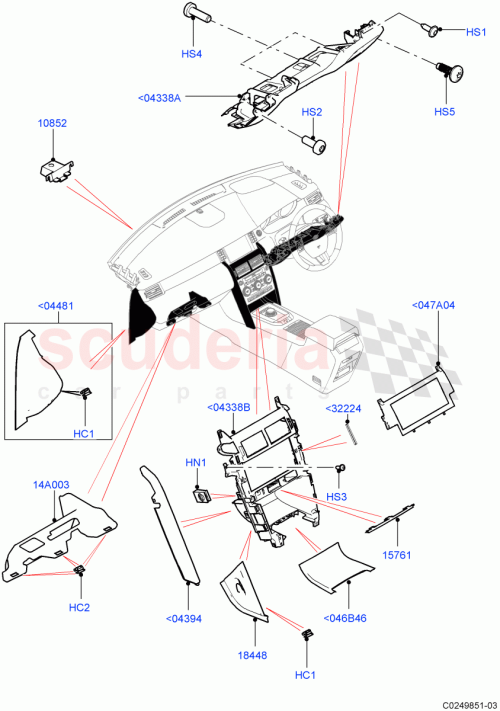 Part Diagram for Land Rover LR059844