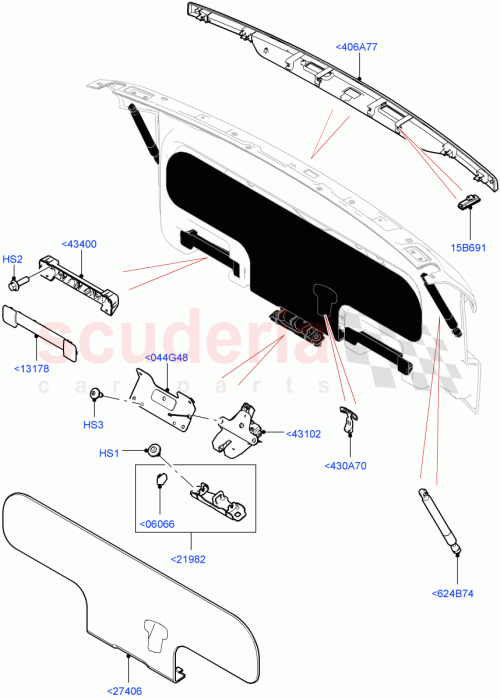 Part Diagram for Land Rover LR026430