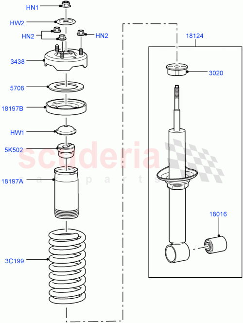 Part Diagram for Land Rover RNG500020