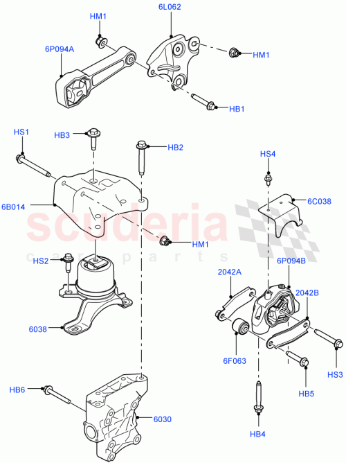 Part Diagram for Land Rover LR078721