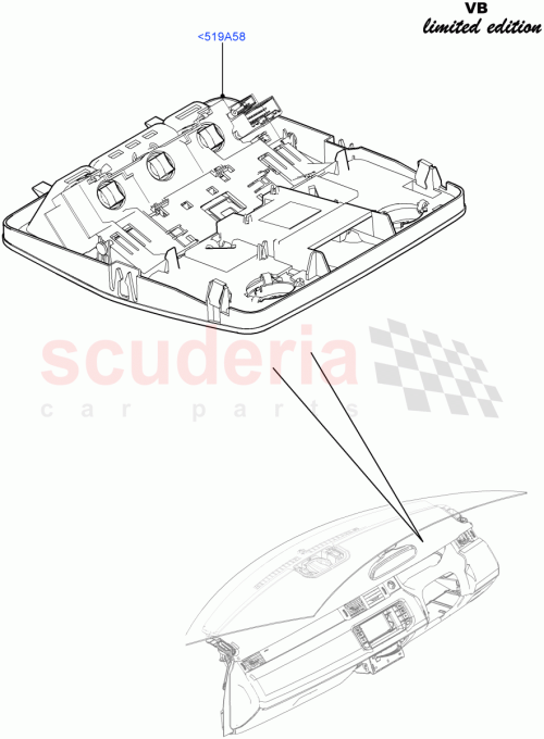 Part Diagram for Land Rover LR043592