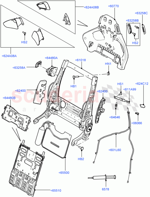 Part Diagram for Land Rover LR056264