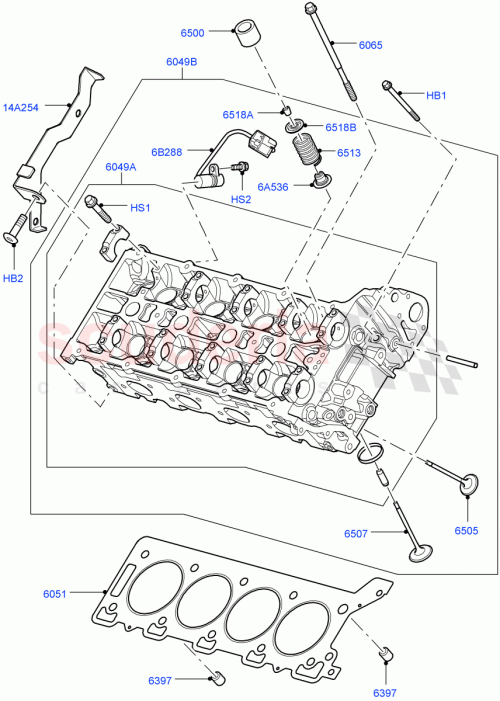 Part Diagram for Land Rover 4585198