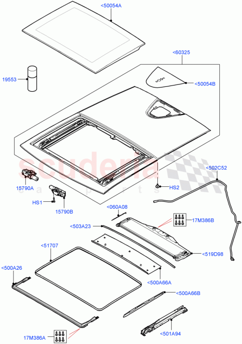 Part Diagram for Land Rover LR134627