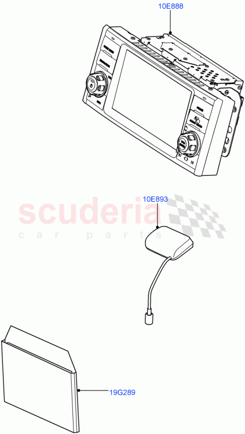 Part Diagram for Land Rover LR021875