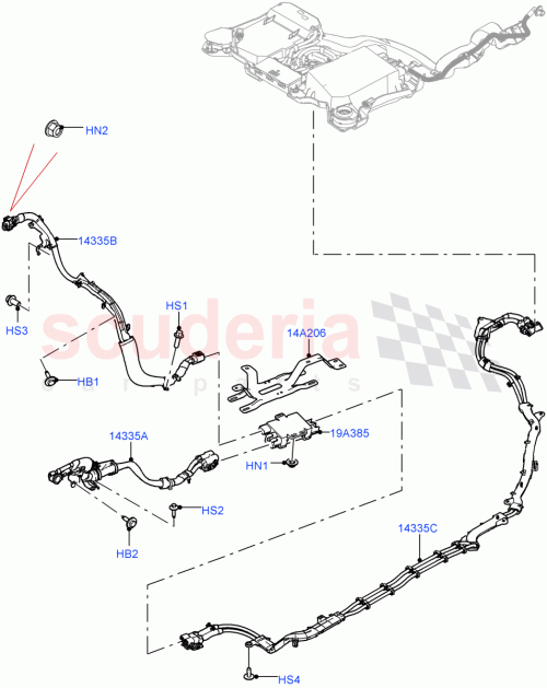 Part Diagram for Land Rover LR149099