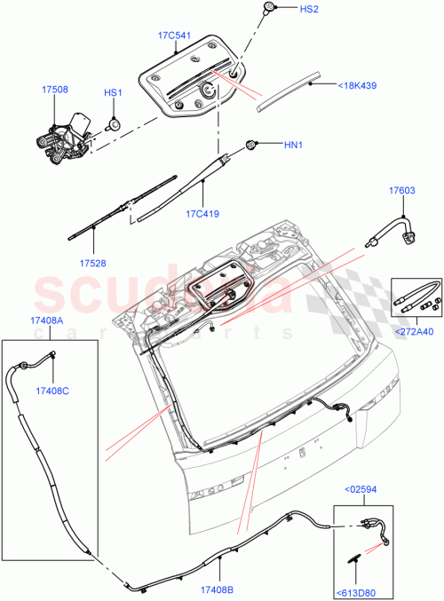 Part Diagram for Land Rover LR078293