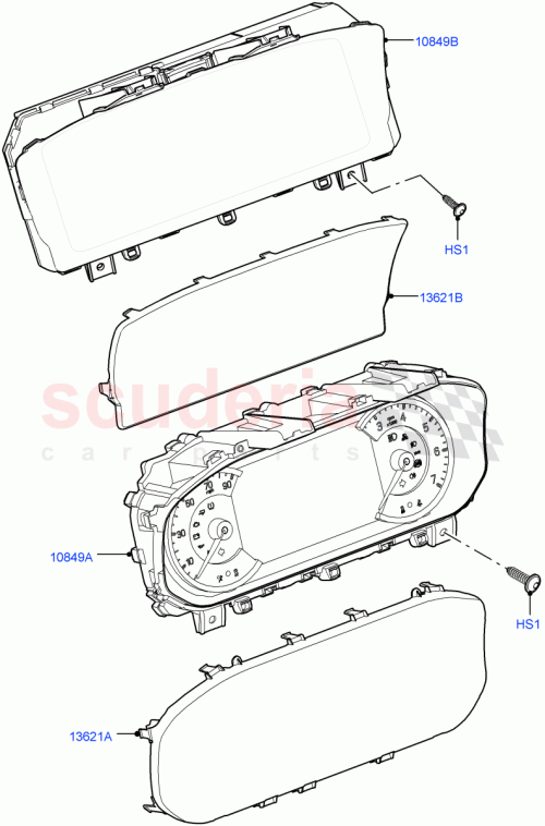 Part Diagram for Land Rover LR105602