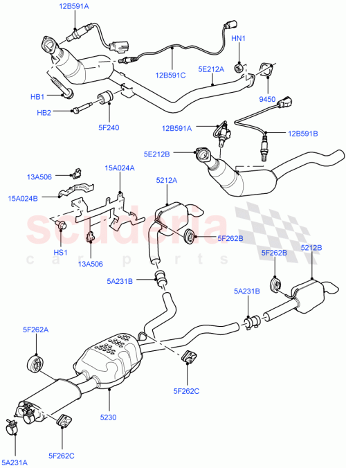 Part Diagram for Land Rover LR015371