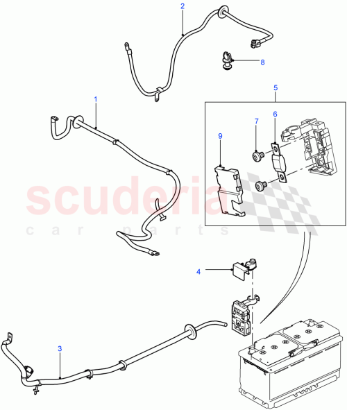 Part Diagram for Land Rover LR009930
