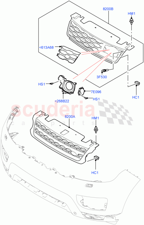 Part Diagram for Land Rover LR098747