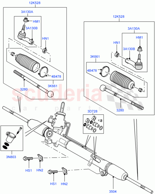 Part Diagram for Land Rover LR017002