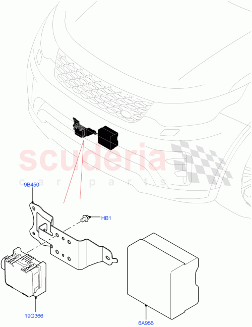 Part Diagram for Land Rover LR142569