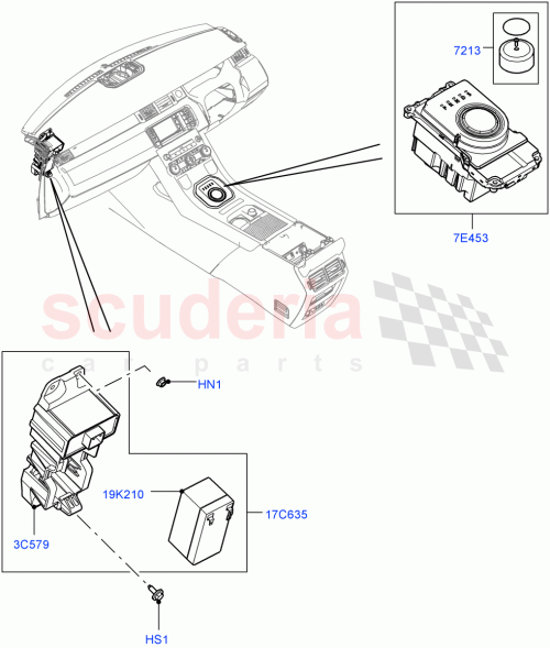 Part Diagram for Land Rover KYP500400