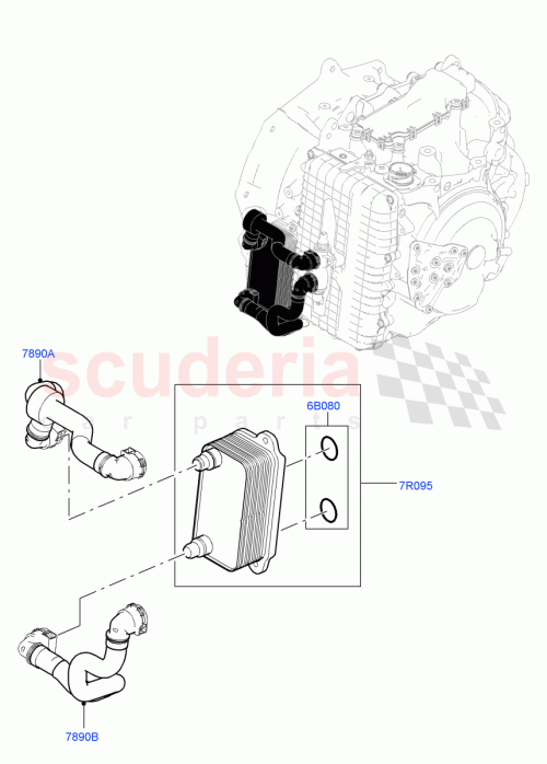 Part Diagram for Land Rover LR094101