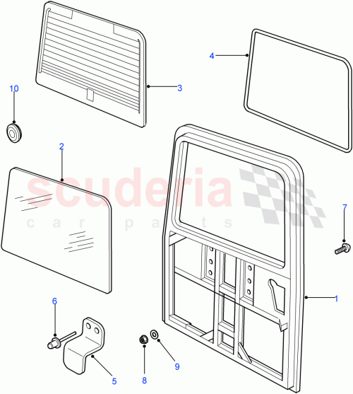 Part Diagram for Land Rover LR036310