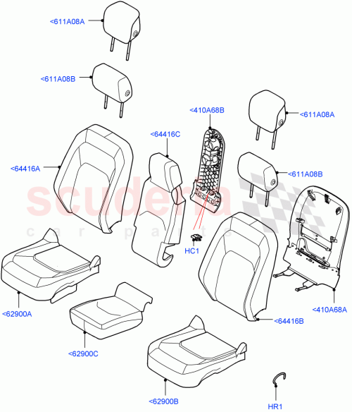 Part Diagram for Land Rover LR169440