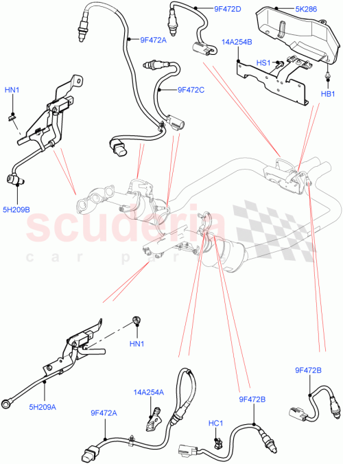 Part Diagram for Land Rover LR106471