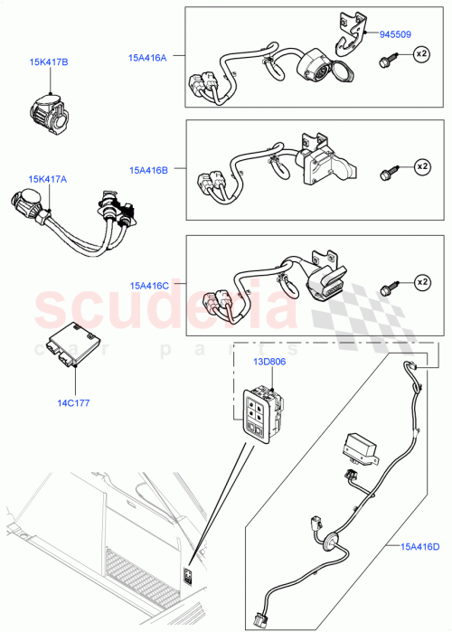 Part Diagram for Land Rover VPLGT0075