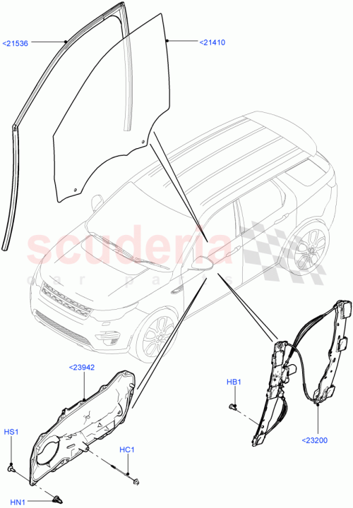 Part Diagram for Land Rover LR073081