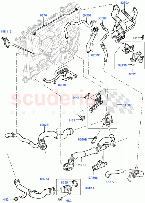 Part Diagram for Land Rover LR077955