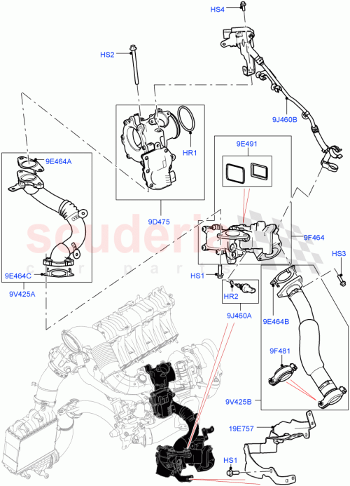 Part Diagram for Land Rover LR094527