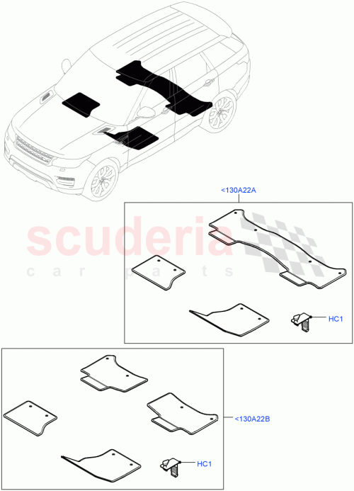 Part Diagram for Land Rover LR041634