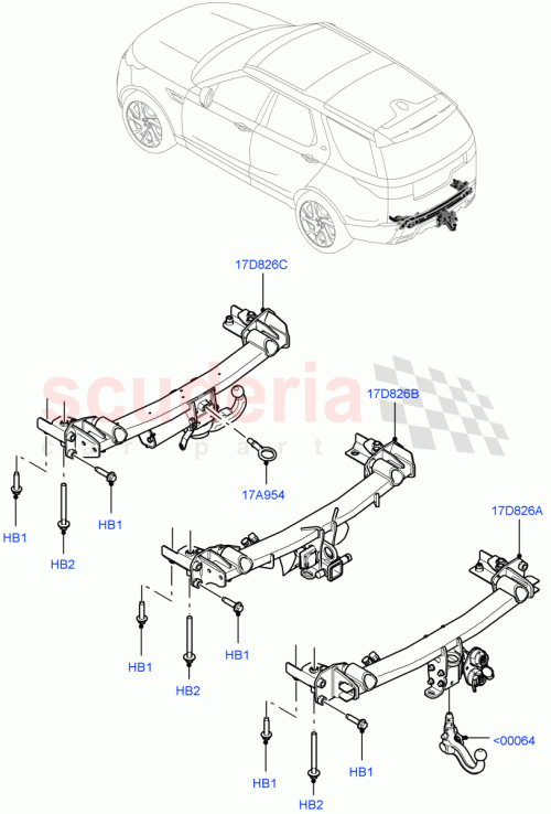 Part Diagram for Land Rover LR137791