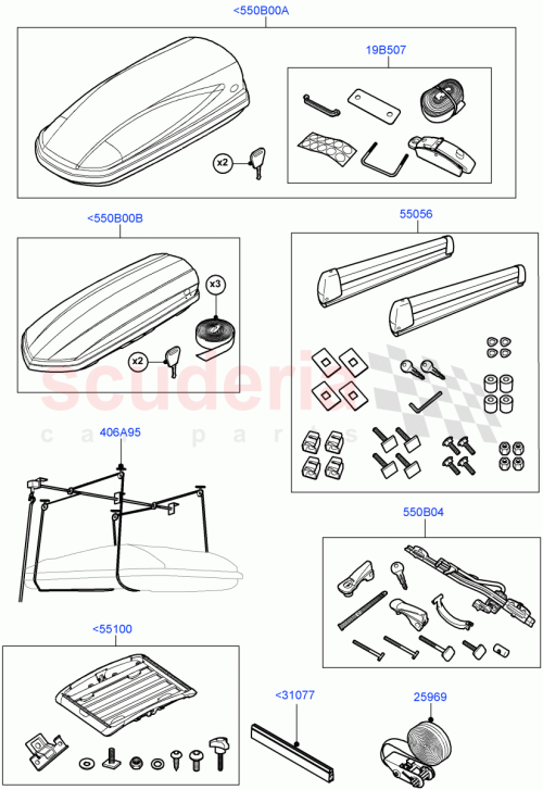 Part Diagram for Land Rover VPLVR0061