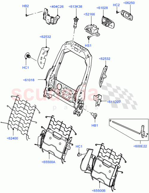 Part Diagram for Land Rover LR093561