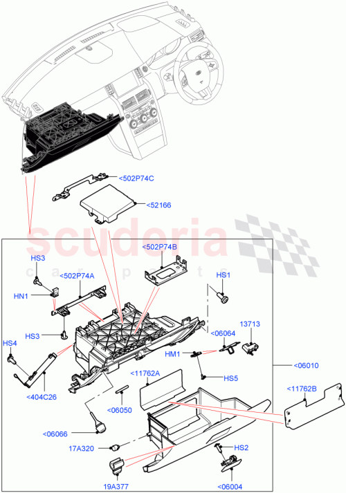Part Diagram for Land Rover LR060676