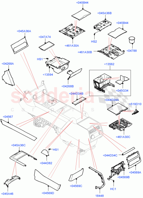 Part Diagram for Land Rover LR152775
