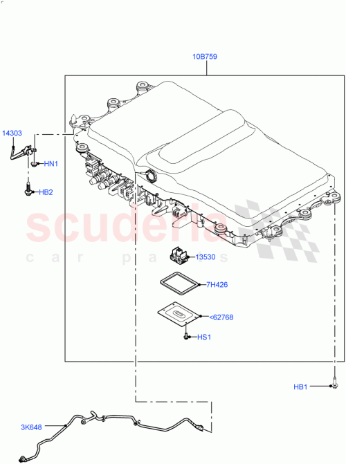 Part Diagram for Land Rover LR156728
