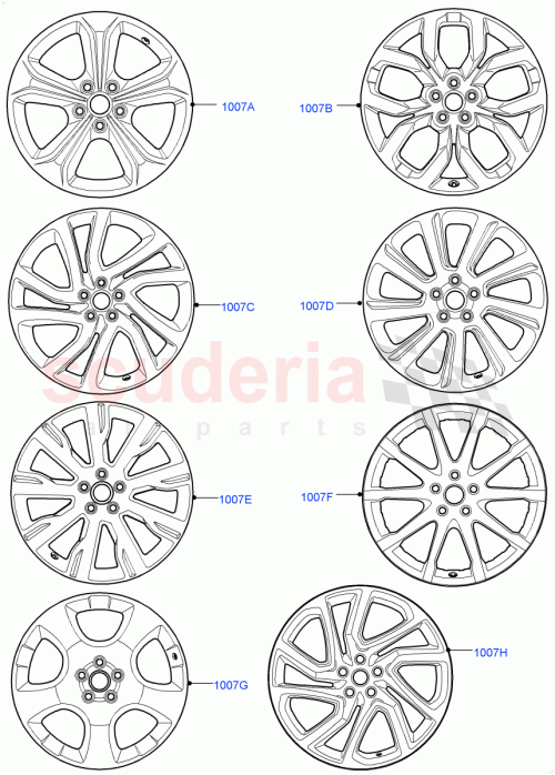 Part Diagram for Land Rover LR095360
