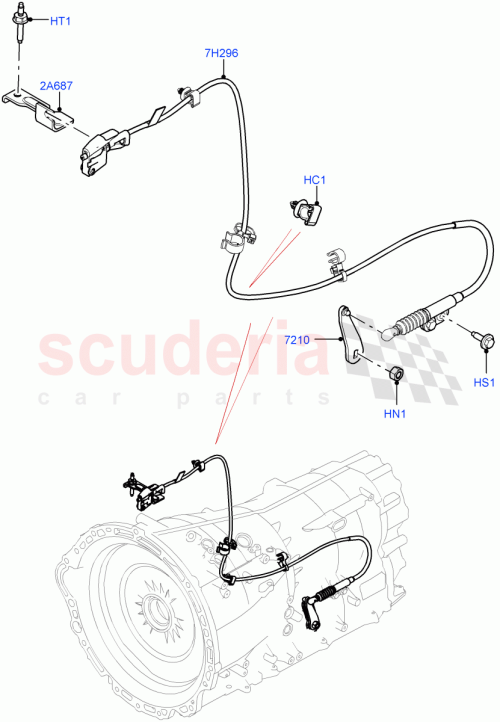 Part Diagram for Land Rover LR141625