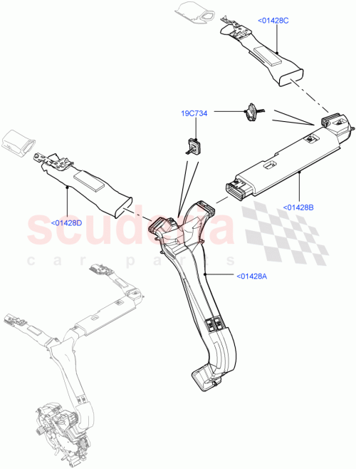 Part Diagram for Land Rover LR044567