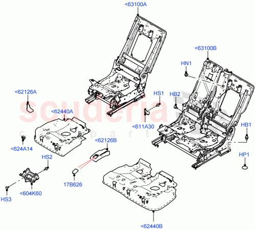 Part Diagram for Land Rover LR050869