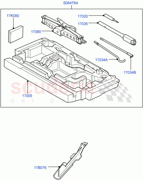 Part Diagram for Land Rover KAH000093
