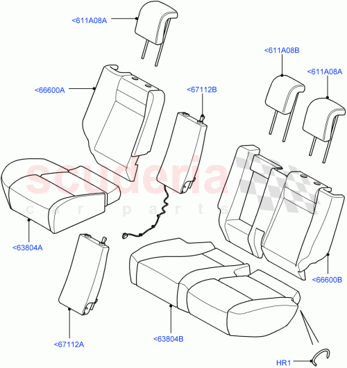 Part Diagram for Land Rover LR016572