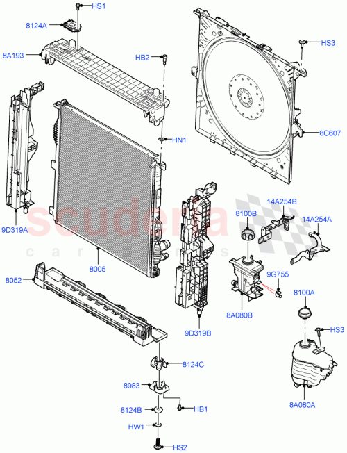 Part Diagram for Land Rover LR158776