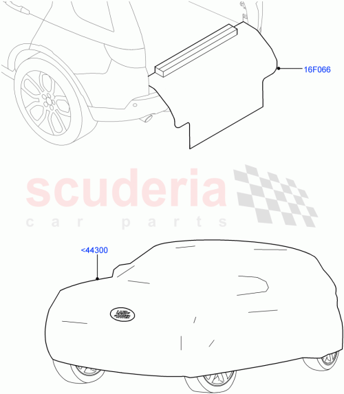 Part Diagram for Land Rover VPLZS0496