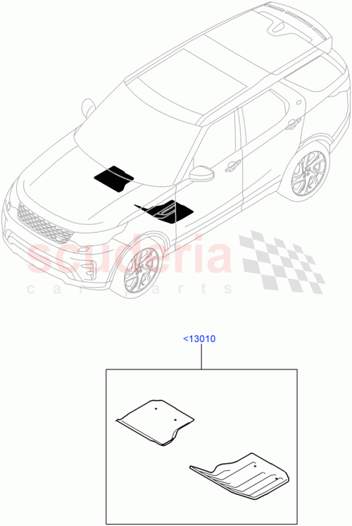 Part Diagram for Land Rover LR142848